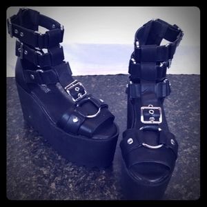 Killstar Death Valley Platforms Sz 9